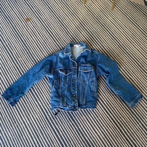 COPY - Jean jacket size small vintage jack MULQUEEN DESIGNER